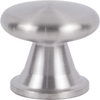 Stainless Burbank Knob 1 1/8'' Brushed Steel A969-SS