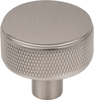 Garrison Burnham Round Knob 1 1/4'' Brushed Satin Nickel TK3230BSN