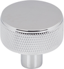Garrison Burnham Round Knob 1 1/4'' Polished Chrome TK3230PC