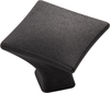 Twist Collection Knob 1-1/4'' Square Black Iron Finish H076014-BI