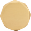 Karat Collection Knob 1-1/4'' Diameter Brushed Golden Brass Finish H077839BGB