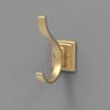 Dover Collection Hook 3/4'' cc Brushed Golden Brass Finish H078774BGB