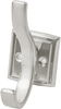 Dover Collection Hook 3/4'' cc Satin Nickel Finish H078774SN