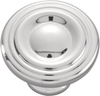 Conquest Collection Knob 1-3/16'' Diameter Chrome Finish P14402-26