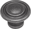Manchester Collection Knob 1-3/8'' Diameter Vibra Pewter Finish P2011-VP