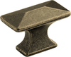Bungalow Collection Knob 1-1/4'' x 11/16'' Windover Antique Finish P2150-WOA