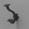 Bungalow Collection Signature Hook 1-1/2'' cc Matte Black Finish P2155-MB