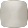 Euro-Contemporary Collection Knob 1-1/2'' Square Satin Nickel Finish P2163-SN