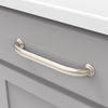 Zephyr Collection Appliance Pull 8'' cc Satin Nickel Finish P2288-SN