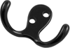 Hooks Collection Utility Hook Double 3/8'' cc Black Finish P27115-BL