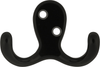 Hooks Collection Utility Hook Double 3/8'' cc Black Finish P27115-BL