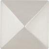 Studio Collection Knob 1'' Square Satin Nickel Finish P3014-SN