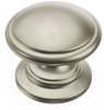 Williamsburg Collection Knob 1-1/4'' Diameter Satin Nickel Finish P3053-15