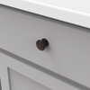 Williamsburg Collection Knob 1-1/4'' Diameter Vintage Bronze Finish P3053-VB