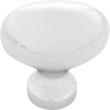Williamsburg Collection Knob 1-1/4'' X 13/16'' Chrome Finish P3054-CH
