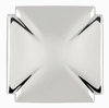 Bridges Collection Knob 1-3/16'' Square Chrome Finish P3230-CH