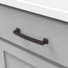 Bridges Collection Pull 5-1/16'' cc Oil-Rubbed Bronze Highlighted Finish P3233-OBH