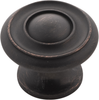 Cottage Collection Knob 1-1/2'' Diameter Vintage Bronze Finish P3501-VB