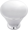 Facette Collection Knob 1-1/4'' diam Chrome Finish B054726-CH