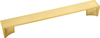 Avenue Collection Pull 7-9/16'' cc Brushed Golden Brass Finish B076092-BGB