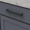 Avenue Collection Pull 7-9/16'' cc Matte Black Finish B076092-MB