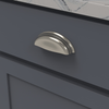 Fuller Collection Cup Pull 3-3/4'' cc Polished Nickel Finish B077090-14