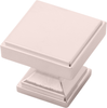 Brownstone Collection Knob 1-3/8'' Square Polished Nickel Finish B077460-14