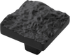 Sandrine Collection Knob 1-3/8'' Square Black Mist Finish B077512-BM