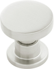 Urbane Collection Knob 1-1/4'' diam Satin Nickel Finish B077944SN
