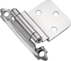 Hinge 3/8'' Inset Surface Face Frame Self-Close Chrome Finish P143-26