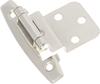 Hinge 3/8'' Inset Surface Face Frame Self-Close Satin Nickel Finish P295-SN