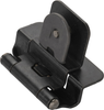 Hinge Double Demountable 3/8'' Inset 1/4'' Overlay Black Iron Finish P5312-BI