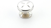Northport Knob, Round, Polished Nickel, 1-3/8'' dia 210-PN