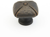 Siena Knob, Square, Ancient Bronze, 1-1/2'' 251-ABZ