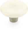 Ice Knob, Round, Ivory Silk, 1-1/2'' dia 31-IVS