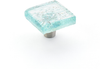Ice Knob, Square, Aqua Pearl, 1-1/2'' 34-PAQ