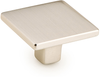 Armadio Knob, Square, Satin Nickel, 1-3/8'' 360-15