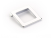 Finestrino Pull, Angled Square, Polished Chrome, 32 mm cc 450-26
