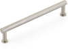 Pub House Pull, Knurled, Brushed Nickel, 6'' cc 5006-BN