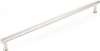 Pub House Appliance Pull, Knurled, Polished Nickel, 18'' cc 5018A-PN