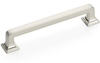 Menlo Park Pull, Brushed Nickel, 5'' cc 523-BN