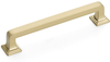 Menlo Park Pull, Signature Satin Brass, 5'' cc 523-SSB