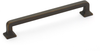 Menlo Park Pull, Ancient Bronze, 6'' cc 537-ABZ