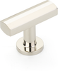 Heathrow T-Knob, Polished Nickel, 1-3/4'' 552-PN