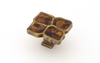 Tiger Penshell Knob, Estate Dover, 1-1/2'' x 1-1/4'' 664-PEN/ED