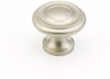 Traditional Round Knob, Satin Nickel, 1-1/4'' dia 703-15
