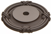 Versailles Backplate for Knob, Oil Rubbed Bronze, 1-1/2'' dia 756-10B