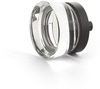 City Lights Flat Disc Glass Knob, Oil Rubbed Bronze, 1-3/8'' dia 77-10B