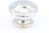 Empire Knob, Round, Polished Nickel, 1-3/8'' dia 876-PN