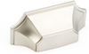 Empire Cup Pull, Satin Nickel, 3'' cc 878-15